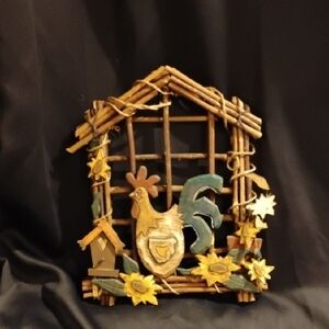 Rustic Rooster and Sunflower Decor